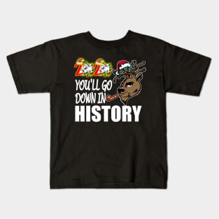 2020 Youll Go Down In History Kids T-Shirt